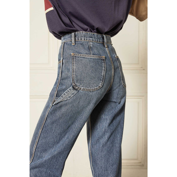 Ziggy Mid Blue Carpenter Jeans | Montivo Pakistan