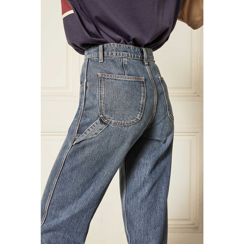 Ziggy Mid Blue Carpenter Jeans | Montivo Pakistan