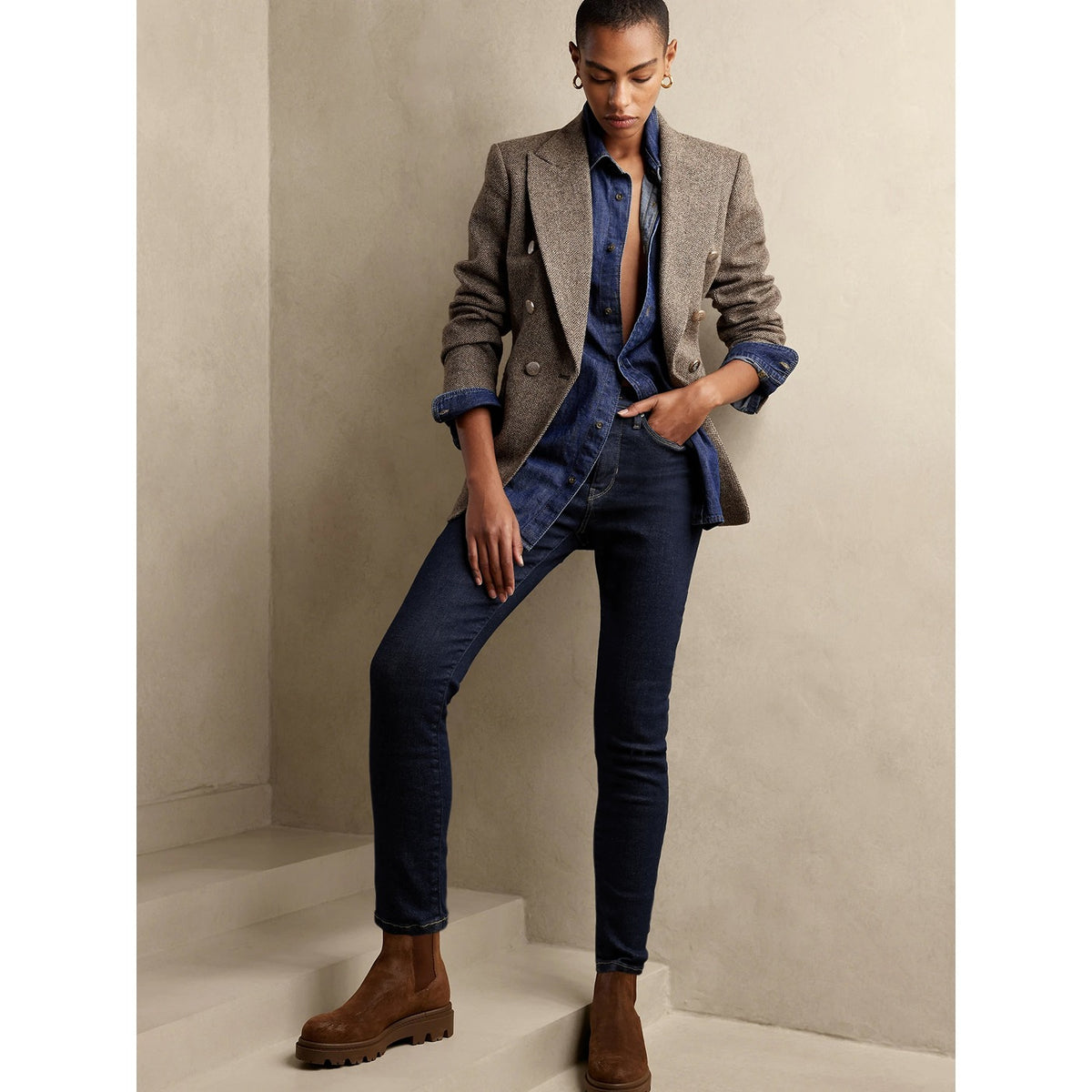 BR High Rise Skinny Jeans | Montivo Pakistan