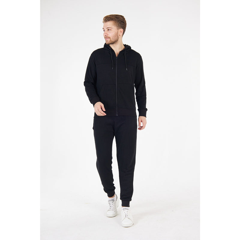 Black Zipper Tracksuit | Montivo Pakistan
