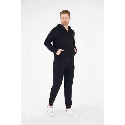 Black Zipper Tracksuit | Montivo Pakistan