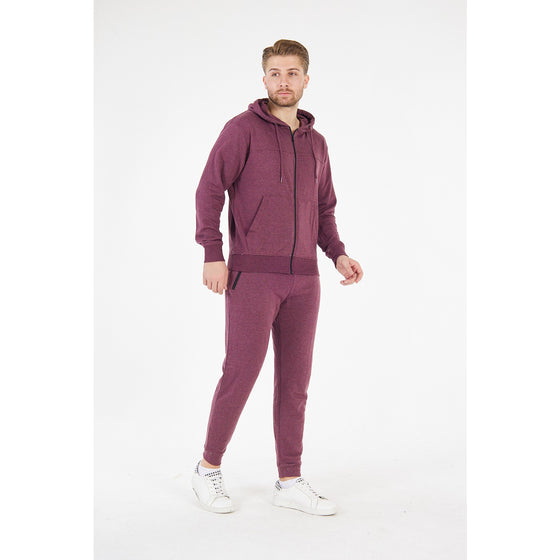 Burgundy Zipper Tracksuit | Montivo Pakistan