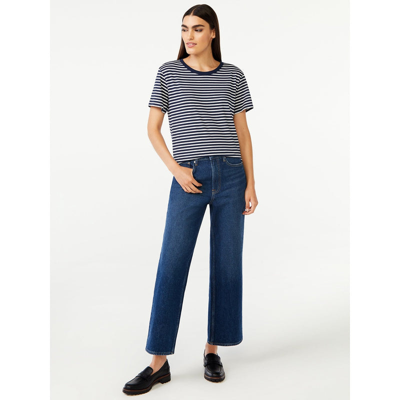 FA Super High Rise Straight Jeans | Montivo Pakistan