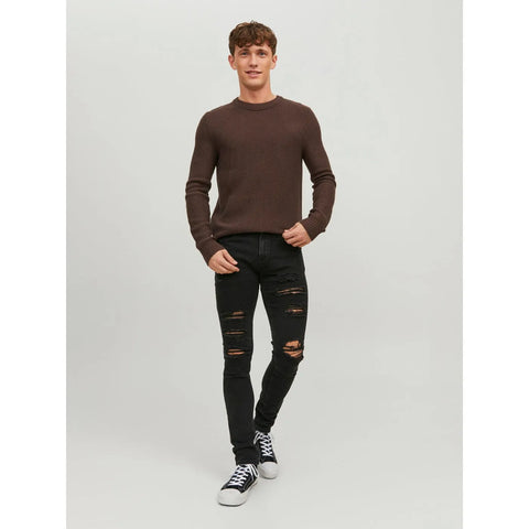 JJ Skinny Black Ripped Jeans | Montivo Pakistan