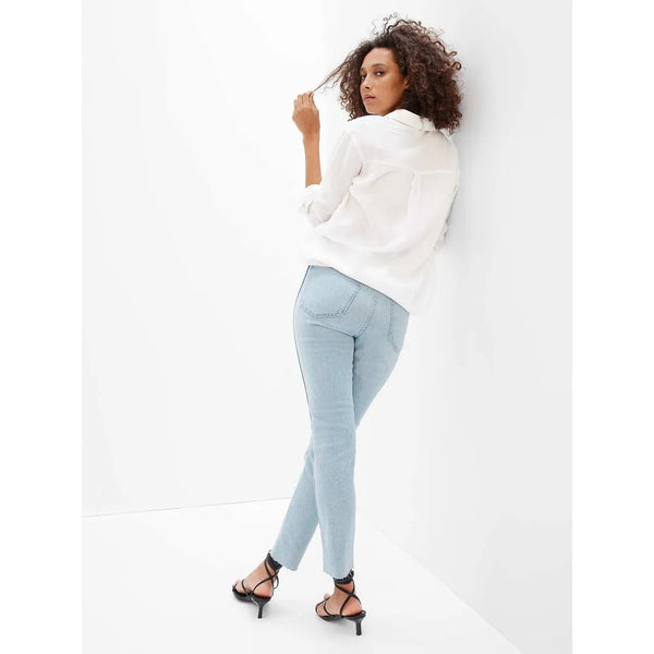 GP High Rise Destructed Slim Jeans | Montivo Pakistan