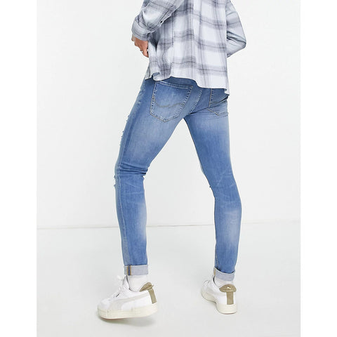 JJ Skinny Light Blue Ripped Jeans | Montivo Pakistan