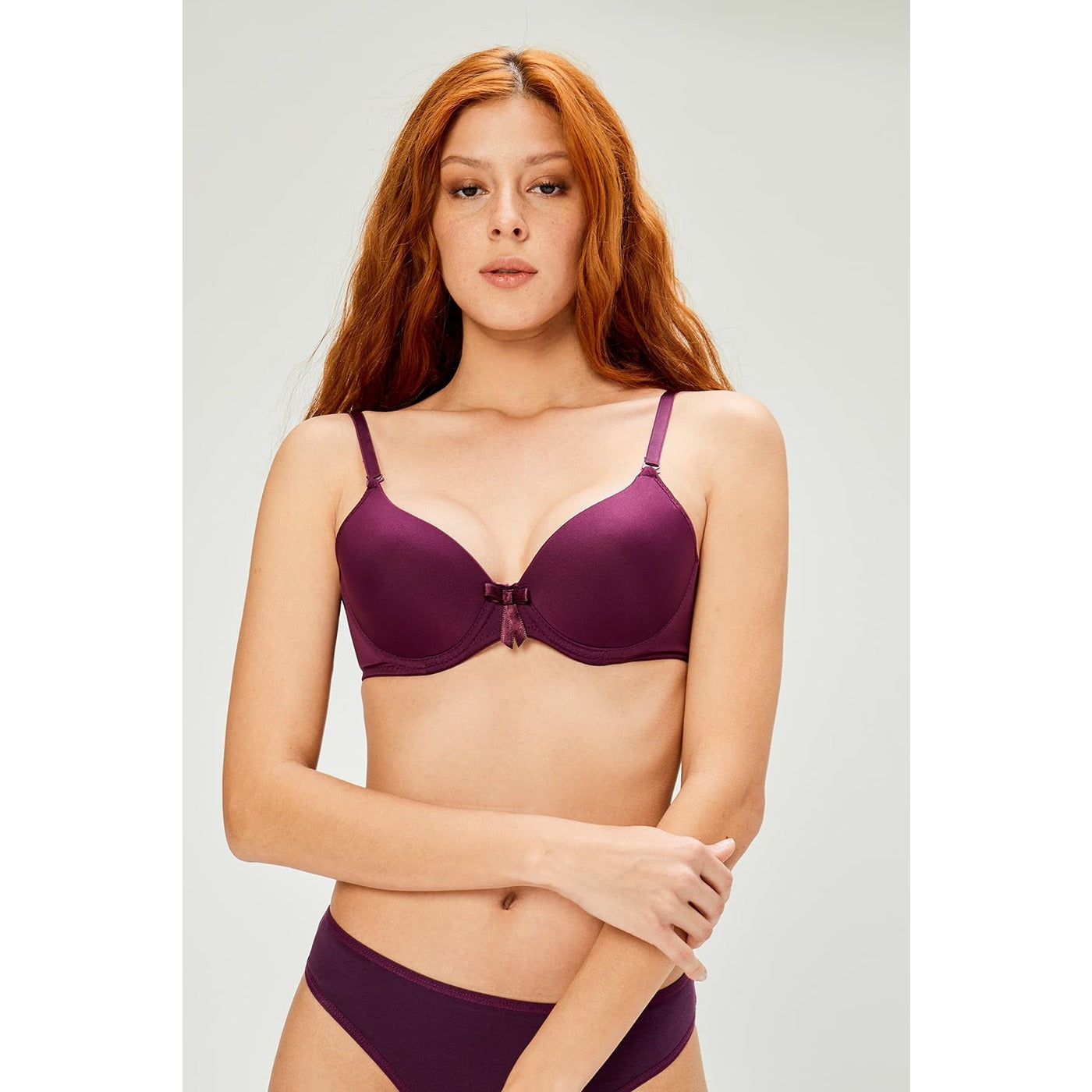 Supportive Purple Lingerie Set | Montivo Pakistan