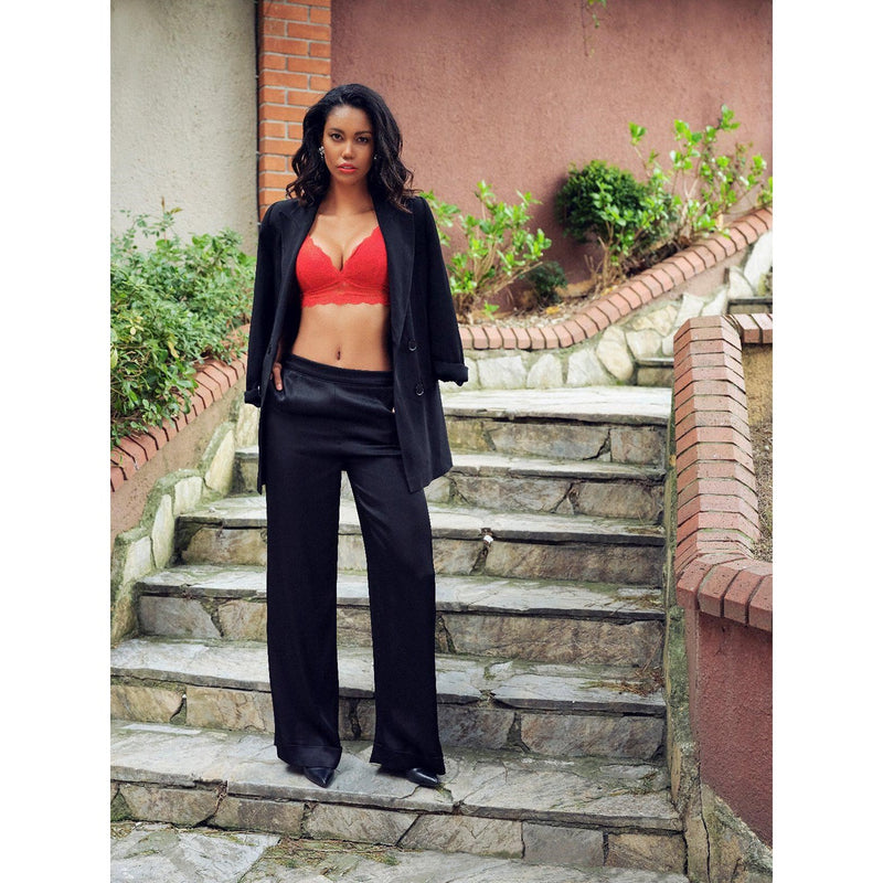 Red Bralet Lingerie Set | Montivo Pakistan