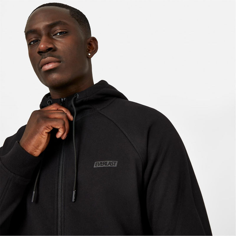 EVLST Black Zip Up Hoodie | Montivo Pakistan