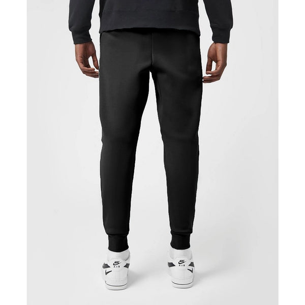 Black Sports Zip Detailed Joggers | Montivo Pakistan