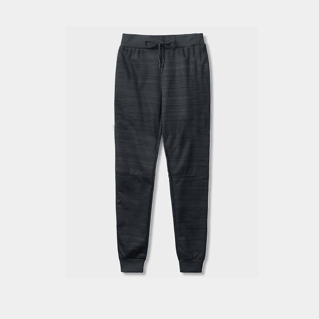 Grey Melange Textured Joggers | Montivo Pakistan