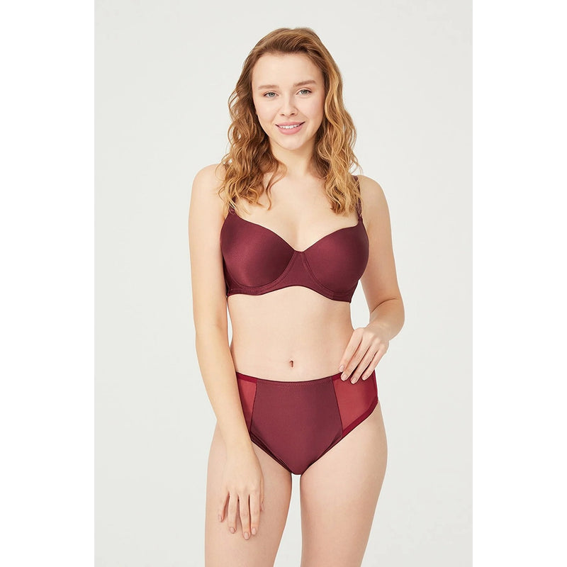 Deep Red C Cup Lingerie Set | Montivo Pakistan