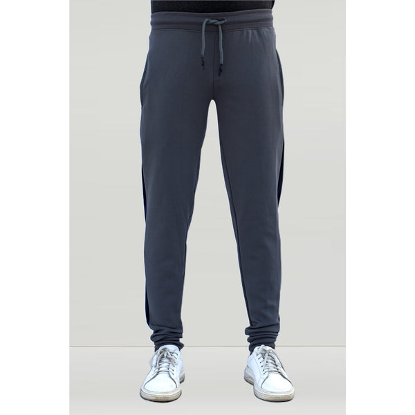 Grey Sports Side Stripe Joggers | Montivo Pakistan