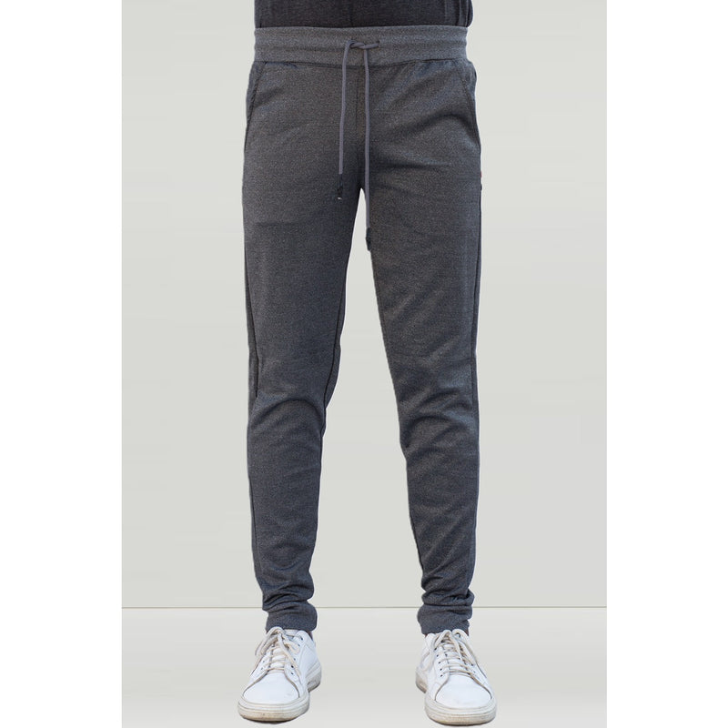 Grey Sports Polyester Joggers | Montivo Pakistan