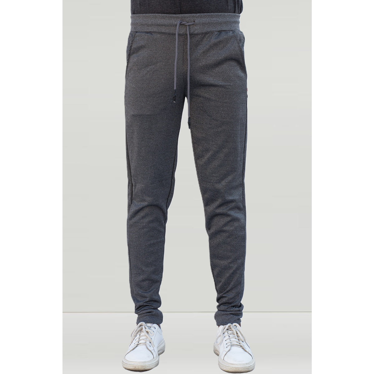 Grey Sports Polyester Joggers | Montivo Pakistan