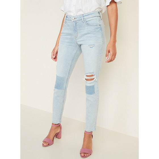 ON Mid Rise Distressed Jeans | Montivo Pakistan