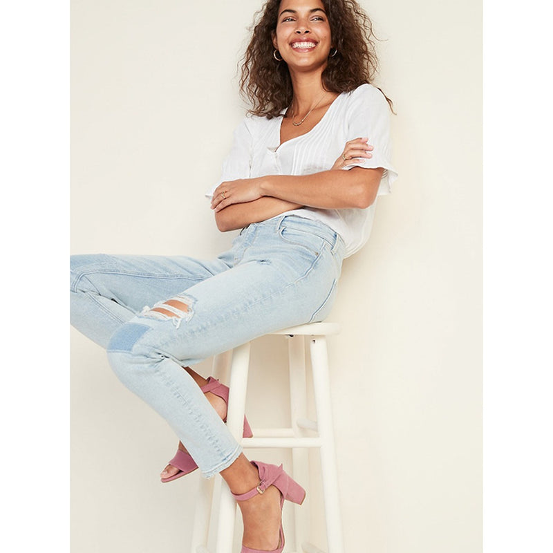 ON Mid Rise Distressed Jeans | Montivo Pakistan