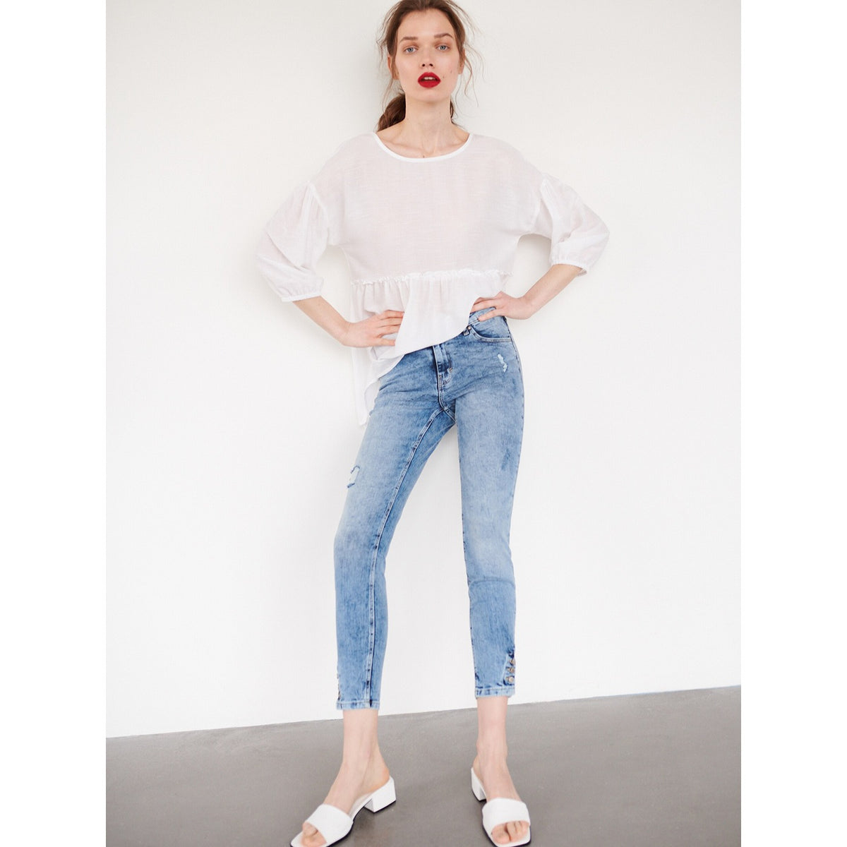 RSVD Slim Acid Blue Jeans | Montivo Pakistan