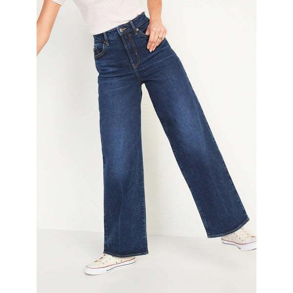 ON Dark Wash Wide Leg Jeans | Montivo Pakistan