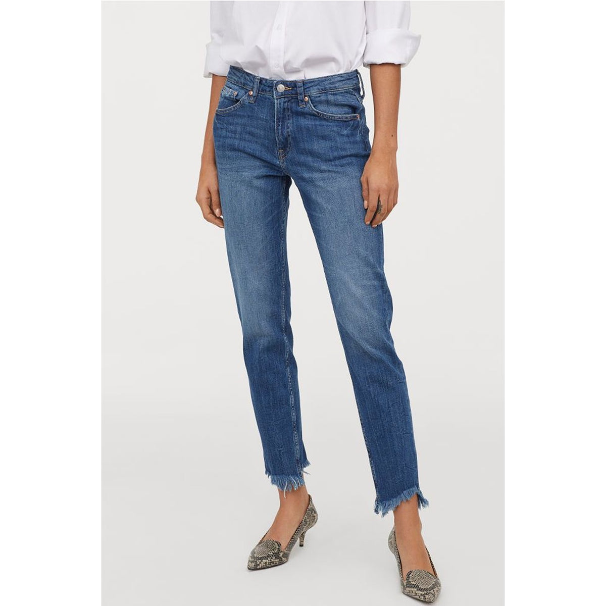 HM Girlfriend Ankle Jeans | Montivo Pakistan