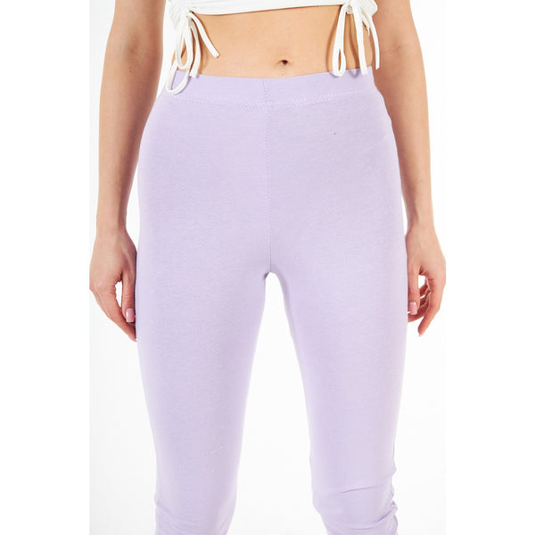 Lilac Boot-Cut Leggings | Montivo Pakistan