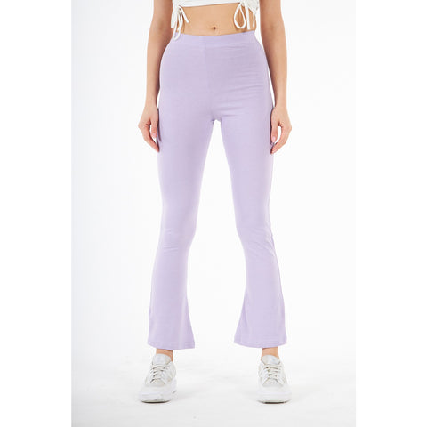Lilac Boot-Cut Leggings | Montivo Pakistan