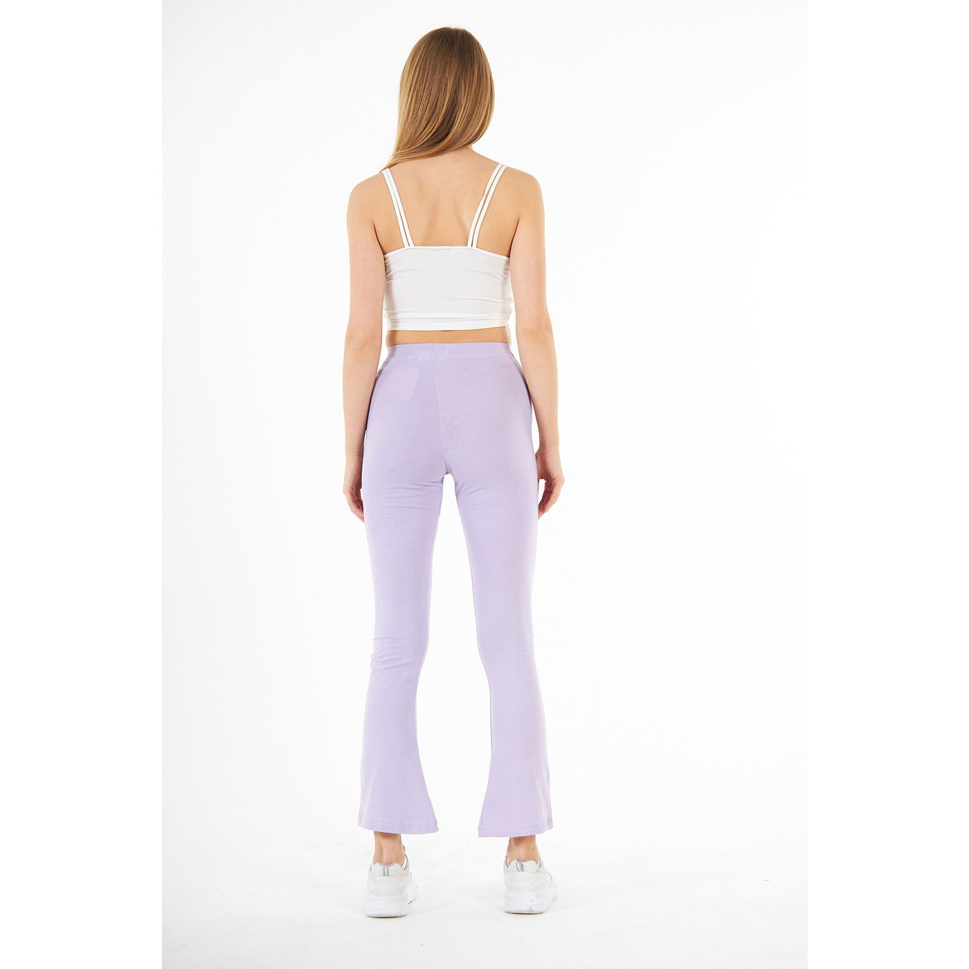 Lilac Boot-Cut Leggings | Montivo Pakistan
