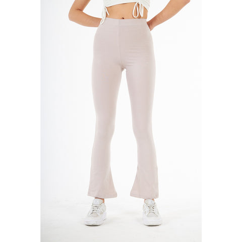 Nude Boot-Cut Leggings | Montivo Pakistan