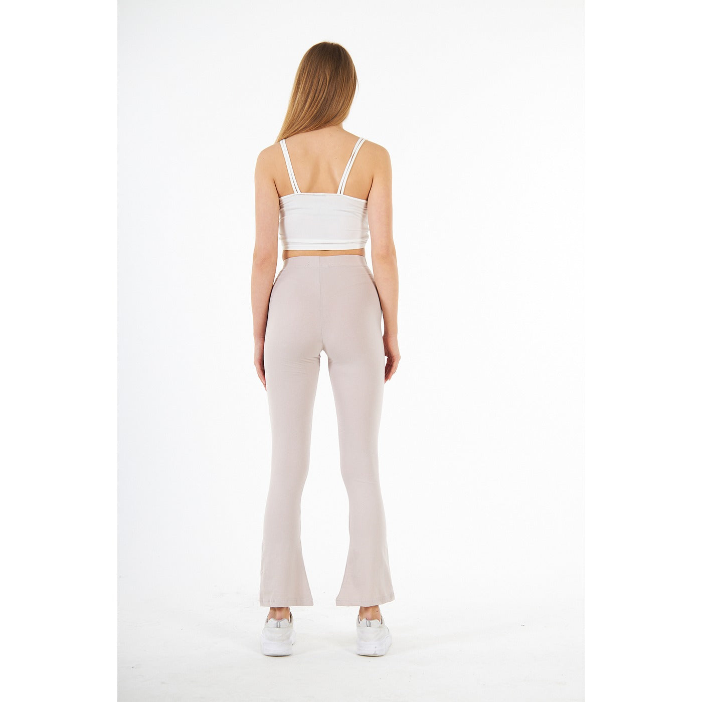 Nude Boot-Cut Leggings | Montivo Pakistan