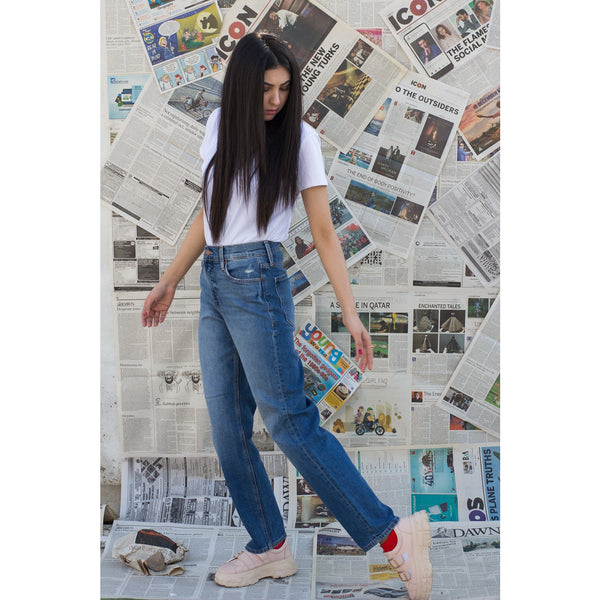 ON Straight Distressed Jeans | Montivo Pakistan