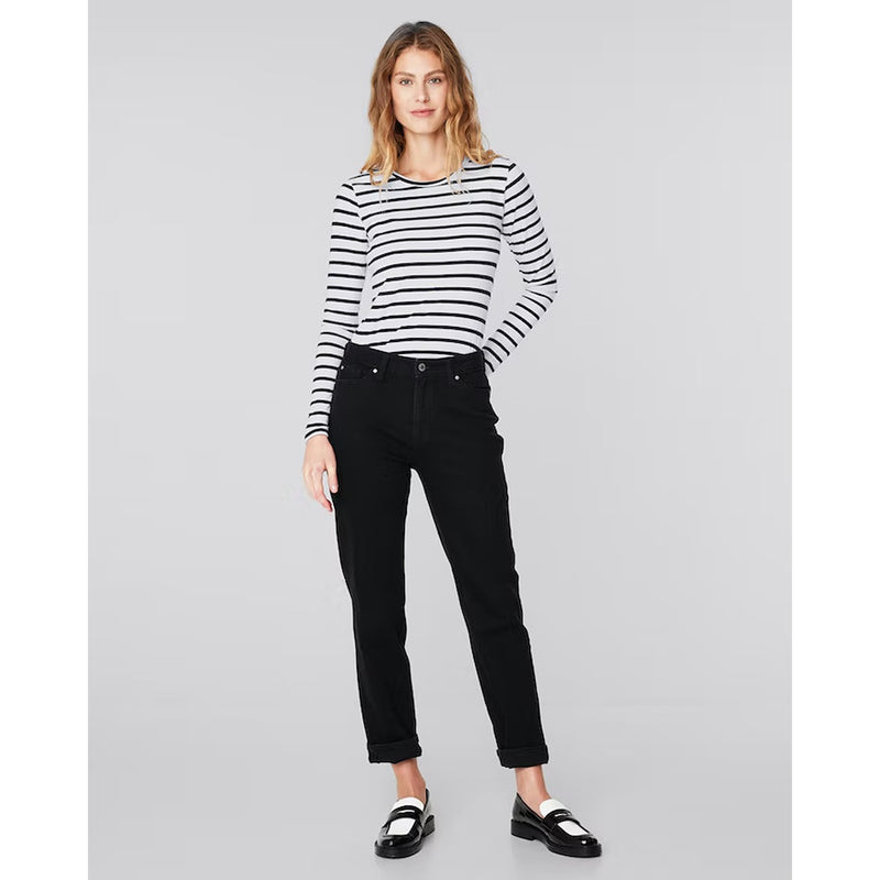 Black Mom Fit High Jeans | Montivo Pakistan