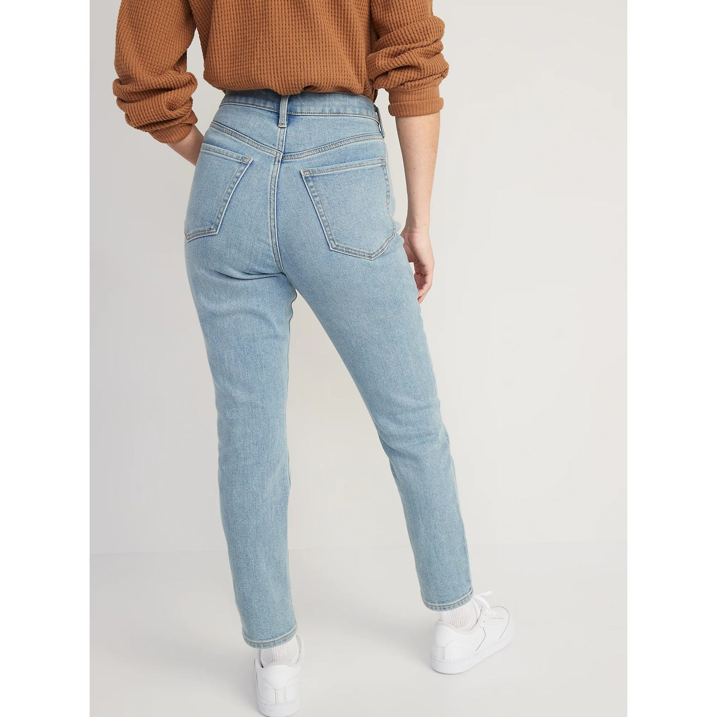 ON High Rise Straight Mom Jeans | Montivo Pakistan
