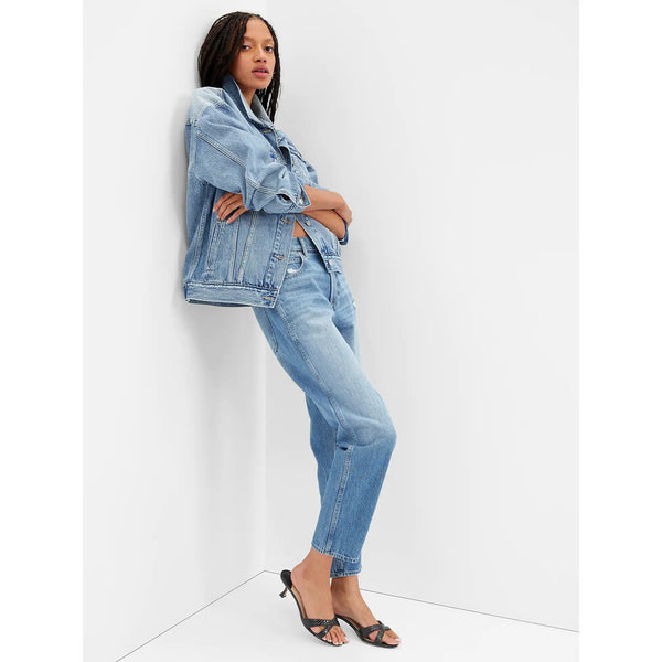 GP High Rise Distressed Mom Jeans | Montivo Pakistan