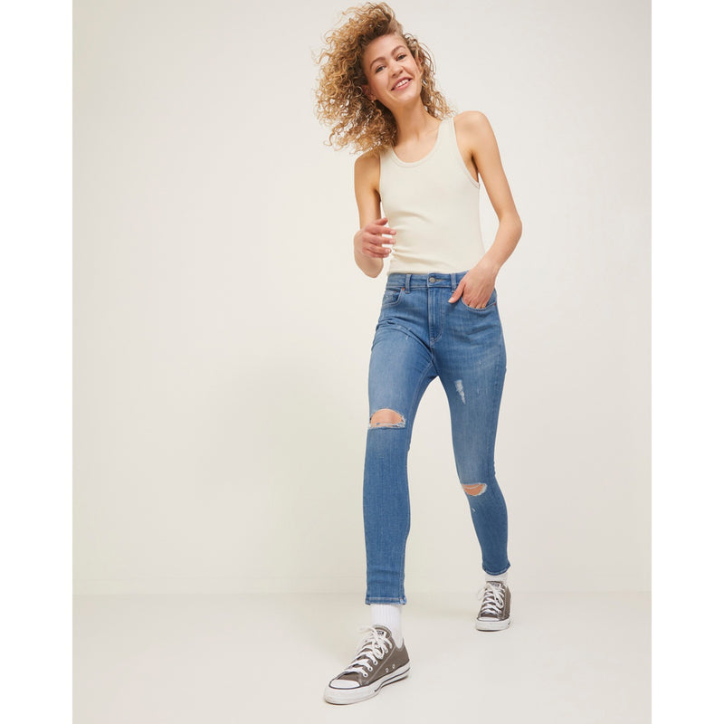 JJx Blue Skinny Ripped Jeans | Montivo Pakistan