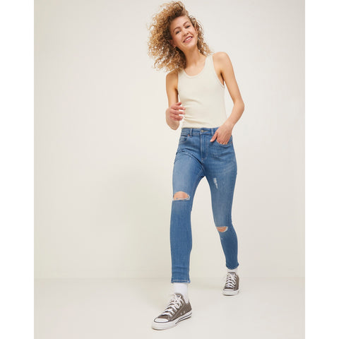 JJx Blue Skinny Ripped Jeans | Montivo Pakistan