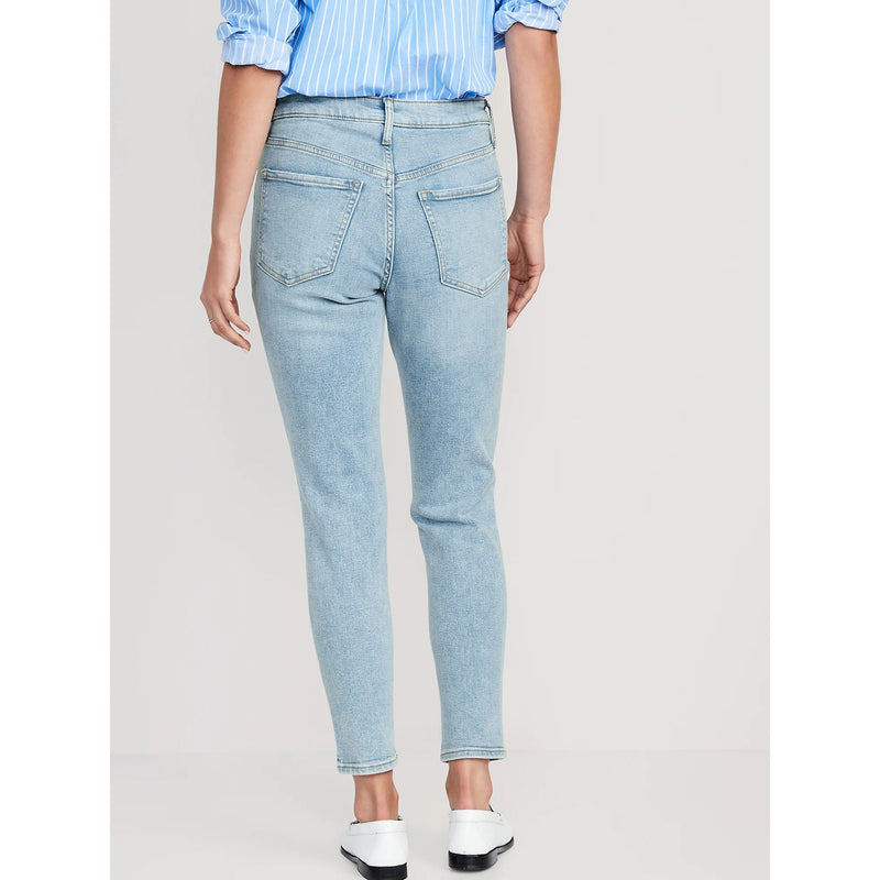 ON Straight Mom Light Blue Jeans | Montivo Pakistan