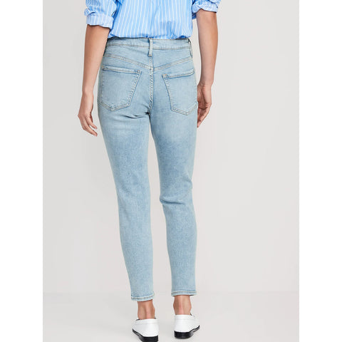 ON Straight Mom Light Blue Jeans | Montivo Pakistan