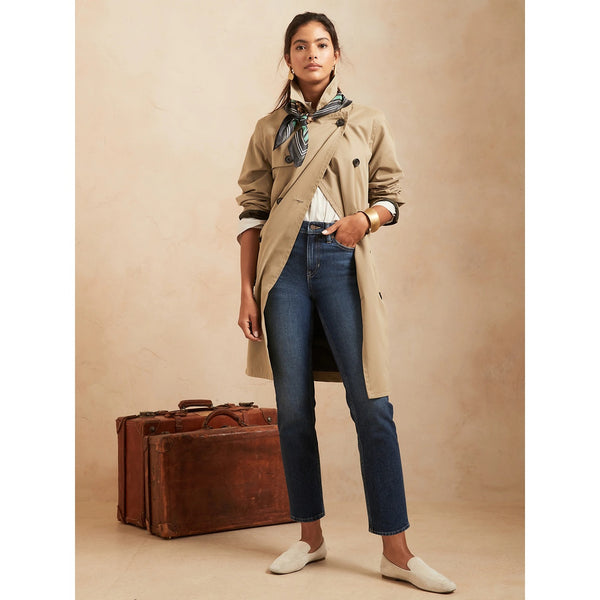 BR High Rise Straight Blue Jeans | Montivo Pakistan