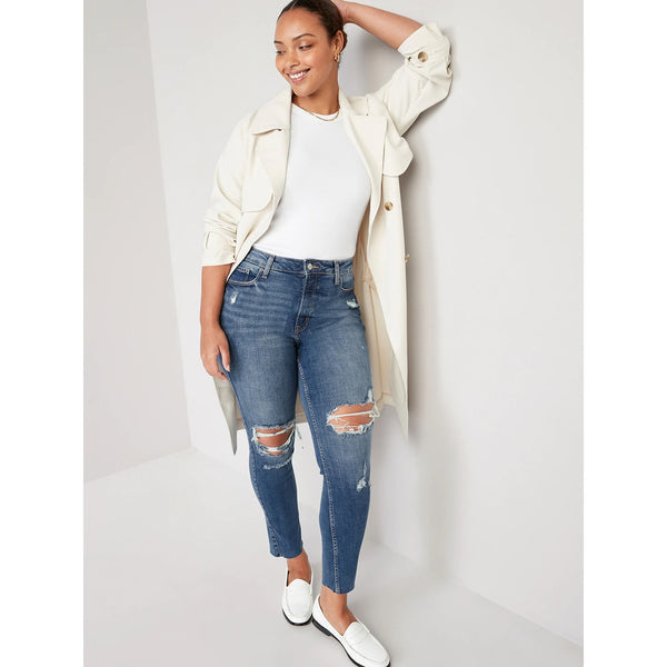 ON Extra High Rise Ripped Skinny Jeans | Montivo Pakistan