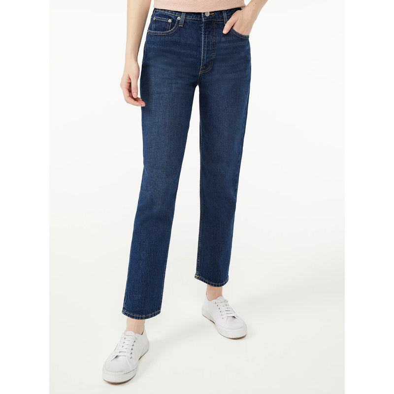 FA Super High Rise Straight Jeans | Montivo Pakistan