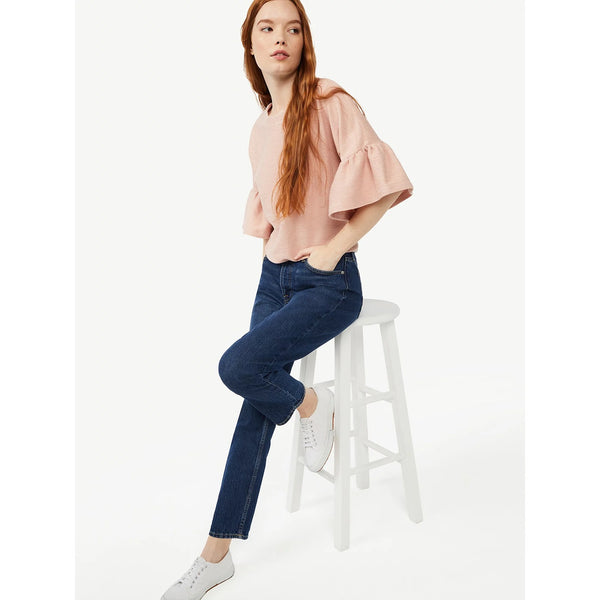 FA Super High Rise Straight Jeans | Montivo Pakistan