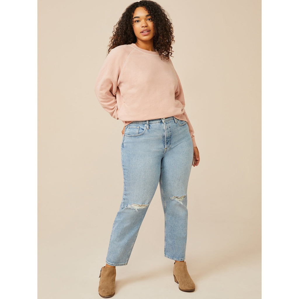 FA 90s Straight Ripped Jeans | Montivo Pakistan