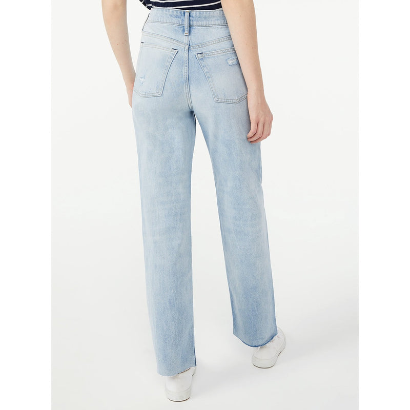 FA Super High Rise Straight Jeans | Montivo Pakistan