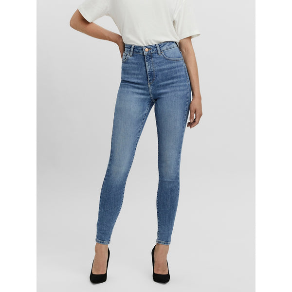 VM High Waist Blue Skinny Jeans | Montivo Pakistan