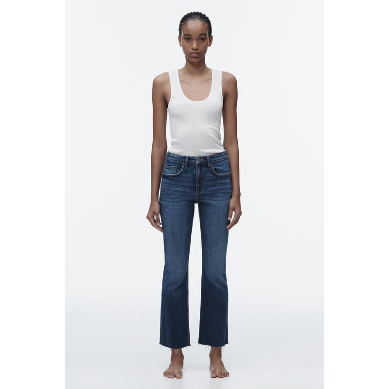 ZR Mni Flare Blue Jeans | Montivo Pakistan