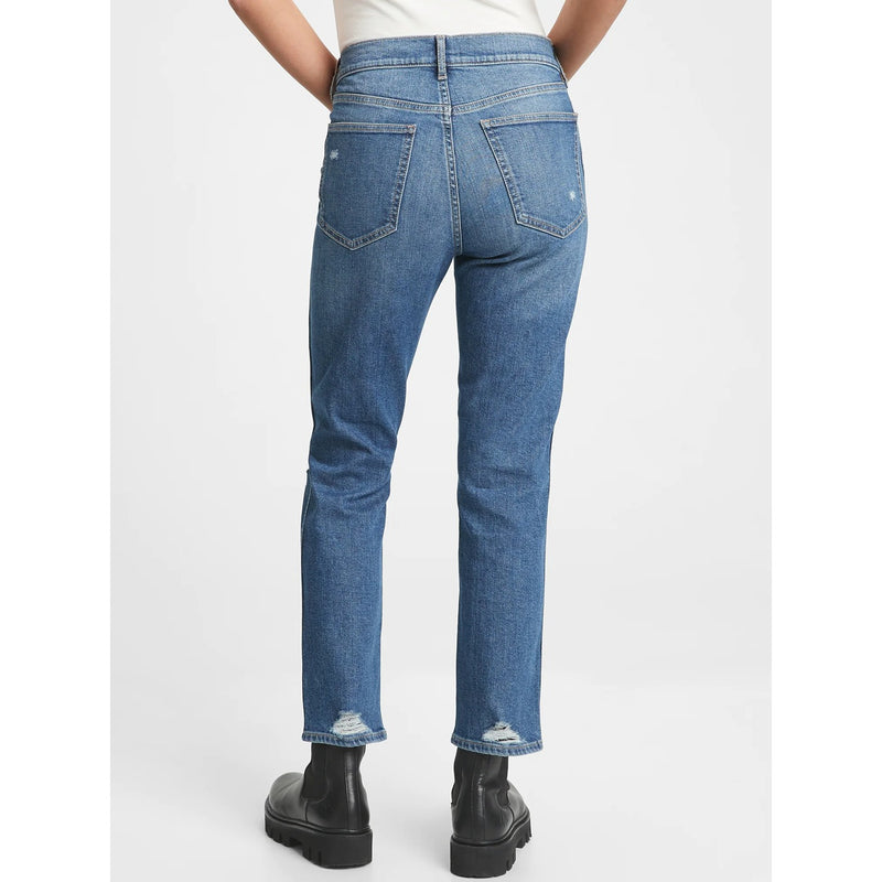 GP Mid Rise Distressed Vintage Slim Jeans | Montivo Pakistan