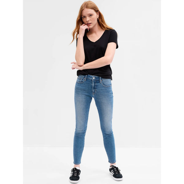 GP Mid Blue Mid Rise Skinny Jeans | Montivo Pakistan