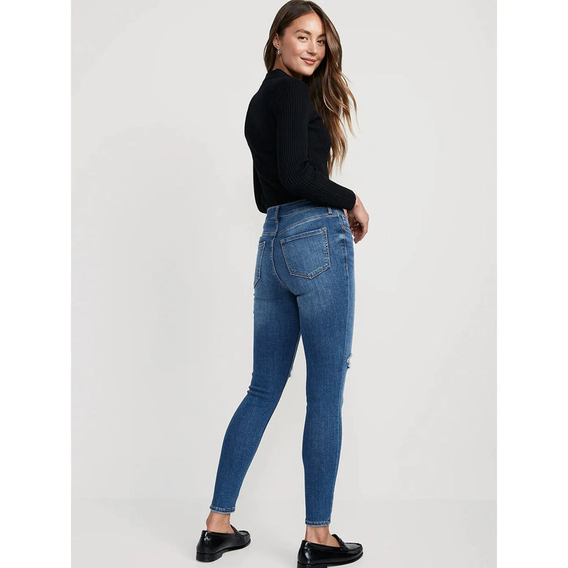 ON High Waist Ripped Skinny Jeans | Montivo Pakistan