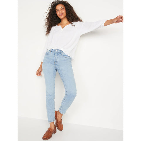 ON Acid Wash Mom Straight Jeans | Montivo Pakistan