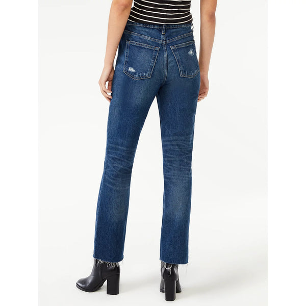 FA Super High Rise Straight Jeans | Montivo Pakistan